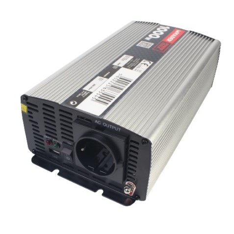 INVERSOR DE CORRIENTE 1000W. 12V. MADER