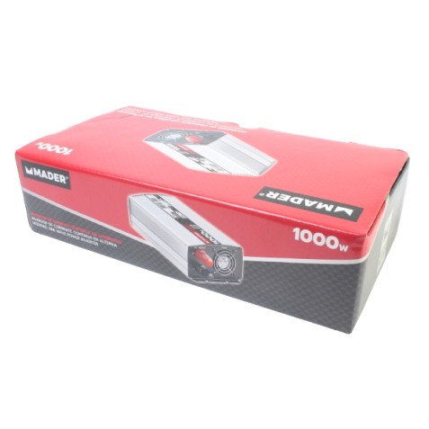 INVERSOR DE CORRIENTE 1000W. 12V. MADER