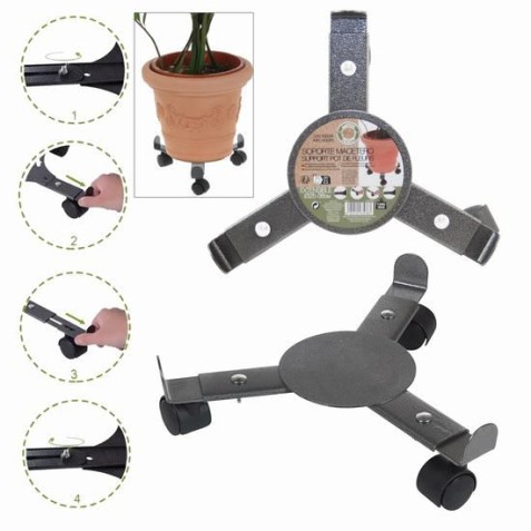 SOPORTE AJUSTABLES PARA MACETAS CON...