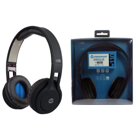 AURICULAR + MICROFONO Z110 NEGRO...