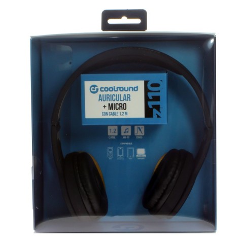 AURICULAR + MICROFONO Z110 NEGRO...