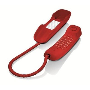 TELEFONO FIJO GIGASET DA210 ROJO
