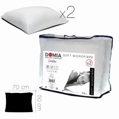 PACK 2 ALMOHADAS MICROFIBRAS SOFT...