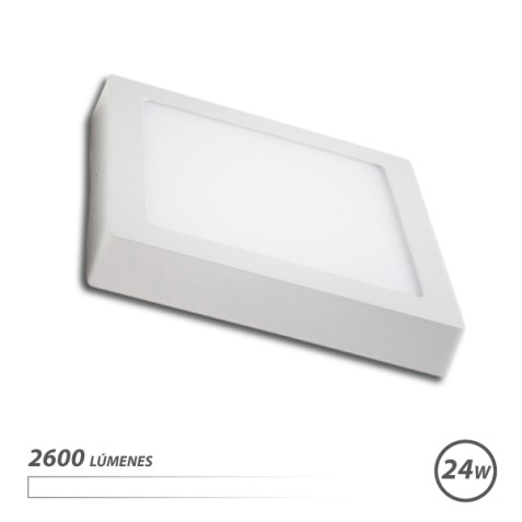 DOWNLIGHT CUADRADO SOBRE PARED LED...