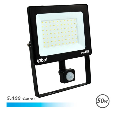 FOCO LED SERIE SLIM 50W CON SENSOR |...