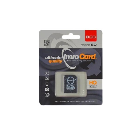 MEMORIA MICRO SD IMRO 8GB CLASE 10