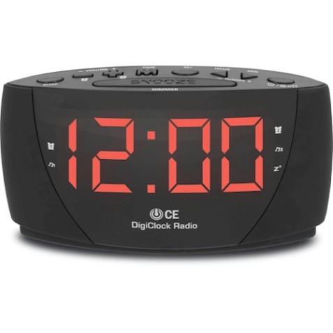 RADIO DESPERTADOR DIGICLOCK NEGRO...