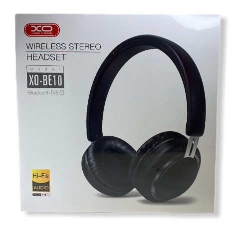 AURICULARES BE10 BLUETOOTH NEGROS XO