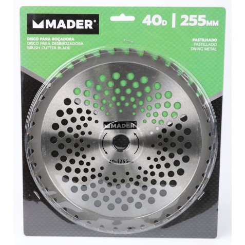 DISCO DESBROZADORA TUNGSTENO 255mm MADER