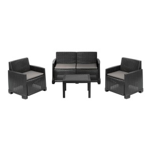 CONJUNTO JARDIN 4 PLAZAS CON MESA ISECO PROGARDEN