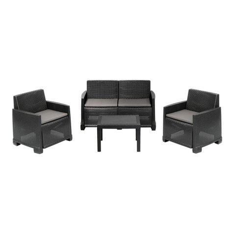CONJUNTO JARDIN 4 PLAZAS CON MESA...