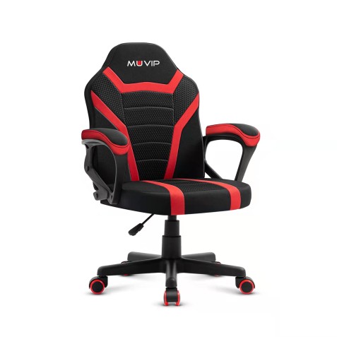 SILLA GAMING GM1500 NEGRO / ROJO MUVIP
