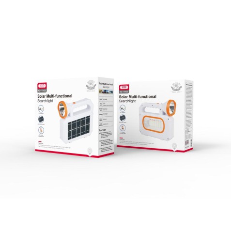 LINTERNA BATERÍA SOLAR MULTIFUNCIÓN...
