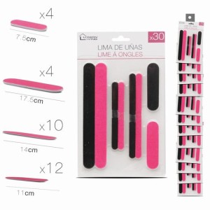 PACK 30 LIMAS DE UÑAS BICOLOR URBAN LIVING