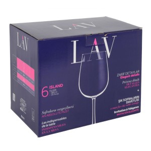 SET 6 COPAS DE VINO 658CC ISLAND LAV