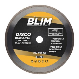 DISCO DIAMANTE CONTINUO 230X1.8X22MM...