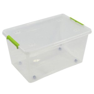 CAJA ORGANIZADORA CON TAPA, RUEDAS Y...