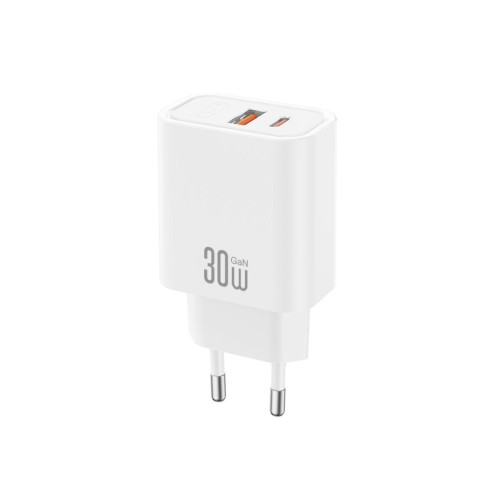 CARGADOR USB 30W 1X USB-A Y 1X USB-C...