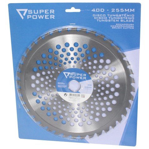 DISCO DESBROZADORA TUNGSTENO 255mm...