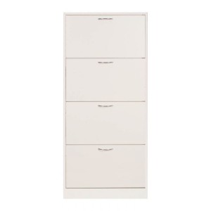 MUEBLE ZAPATERO BLANCO GREY 4 PUERTAS HBS