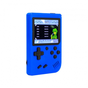CONSOLA SUPER GAME BOX AZUL 400 JUEGOS