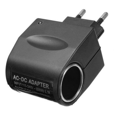 ADAPTADOR MECHERO A ENCHUFE PARED