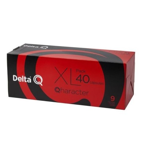 PACK 40 CAPSULAS CAFE DELTA QHARACTER
