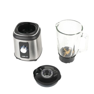 BATIDORA INOXIDABLE VASO CRISTAL...