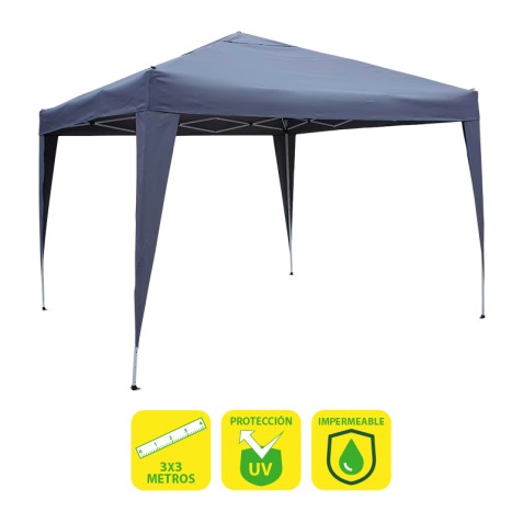 REACONDICIONADA CARPA PLEGABLE ACERO...