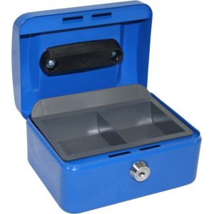 CAJA FUERTE PORTABLE 150mm. MADER (COLORES SURTIDOS)