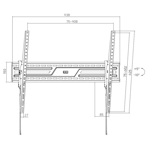 REACONDICIONADO SOPORTE DE PARED TV...