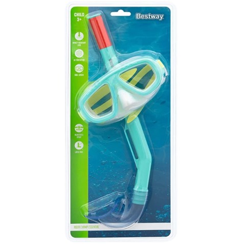 SET GAFA + TUBO (SNORKEL) BESTWAY