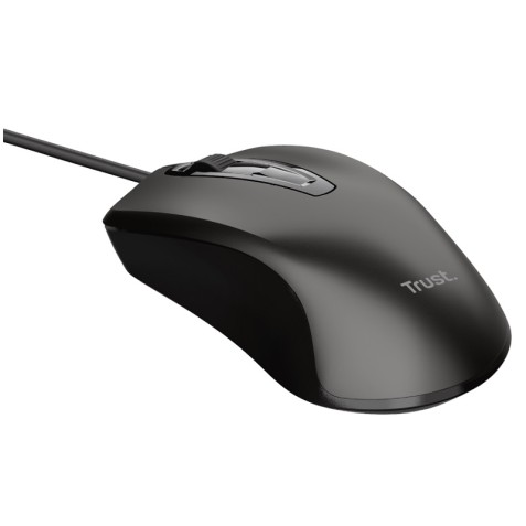 RATON OPTICO BASICS 3 BOTONES NEGRO...