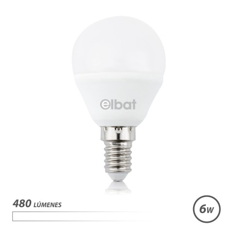 BOMBILLA LED G45 | 6W | 480LM | E14 |...
