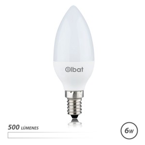 BOMBILLA LED C37 | 6W | 500LM | E14 |...