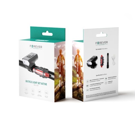 KIT LUCES PARA BICICLETA BLG-200 FOREVER