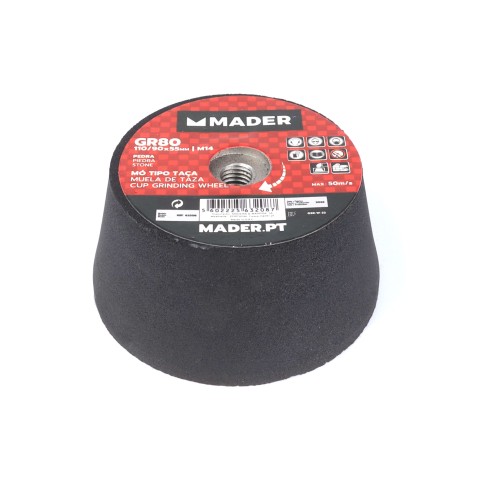 MUELA ABRASIVA GRANO 80 110MM PARA...