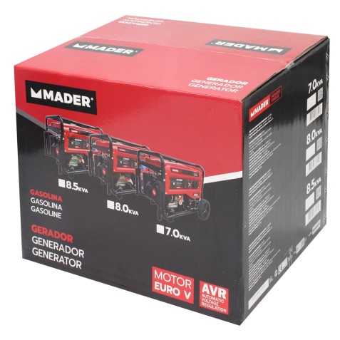 GENERADOR GASOLINA MONOFASICO 8.0...