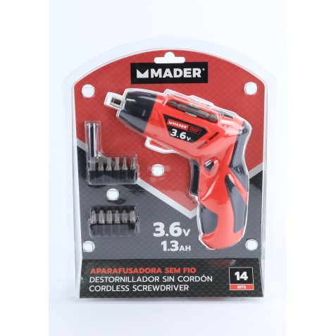 ATORNILLADOR A BATERIA 3.6V 1300MAH...