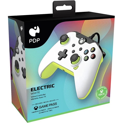 MANDO GAMEPAD PC/XBOX ELECTRIC WHITE...