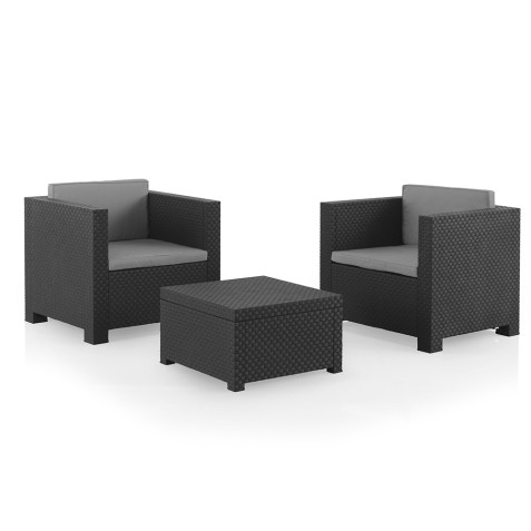 CONJUNTO DE JARDIN 2 SILLAS + MESA...