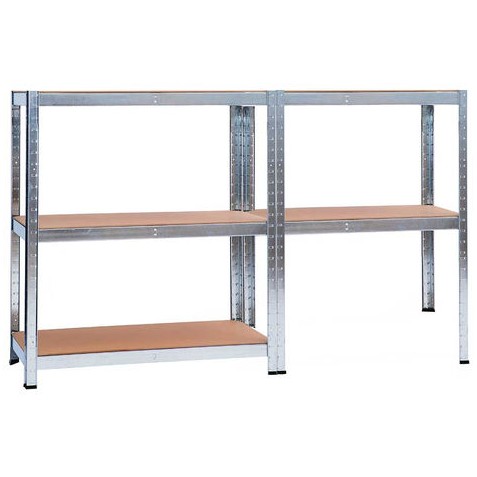 ESTANTERIA MODULAR GALVANIZADA CON 5...