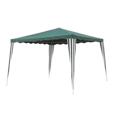 CARPA METÁLICA TELA Y VOLANTES...