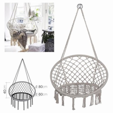 SILLA BALANCÍN DIÁMETRO 60/80 X 40CM