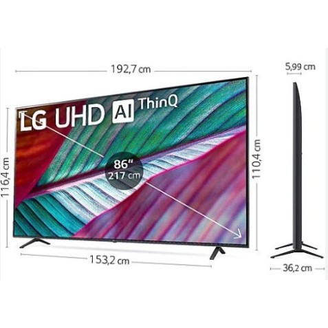 TELEVISOR 86" LG 86UR78006LK 4K|...