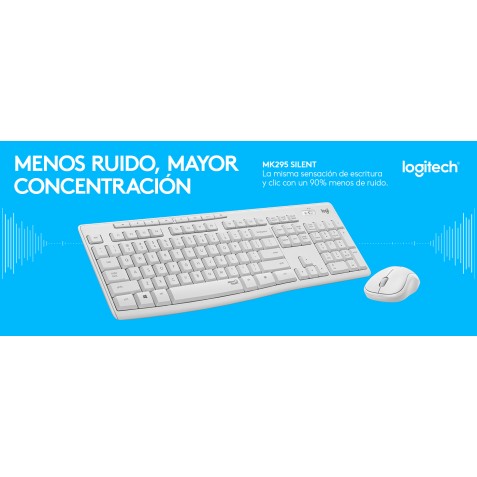 KIT TECLADO Y RATON WIRELESS SILENT...