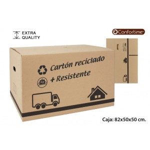 CAJA MULTIUSOS CARTON RECICLADO 82x50x50 CONFORTIME