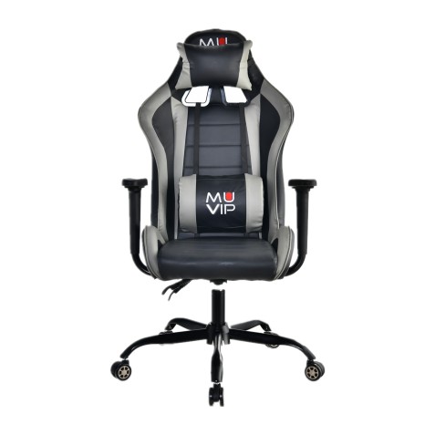 SILLA GAMING GM4000 NEGRO/GRIS MUVIP
