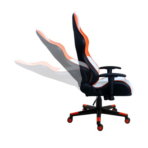 SILLA GAMING PRO400 BLANCO/NARANJA MUVIP