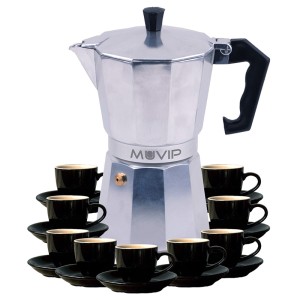 CAFETERA 9 TAZAS INDUCCIÓN MUVIP